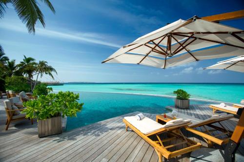 Zwembad, Milaidhoo Maldives in Baa Atoll Zwembad, Milaidhoo Maldives in Baa Atoll