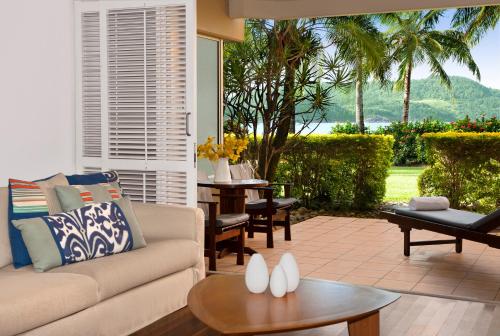 Balcony/terrace, Hamilton Island Beach Club Resort in Great Barrier Reef Balcony/terrace, Hamilton Island Beach Club Resort in Great Barrier Reef