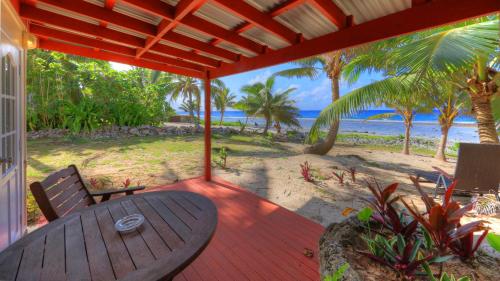 balcon/terasă, Tia Maria Retreat in Rarotonga balcon/terasă, Tia Maria Retreat in Rarotonga