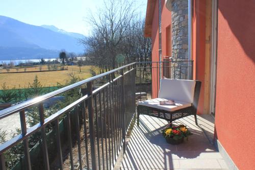 Balcony/terrace, Residence Villa Paradiso in Gravedona Balcony/terrace, Residence Villa Paradiso in Gravedona