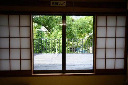 Balcony/terrace, Onsen Yado Mizuguchi near Shuzenji Nature Park Balcony/terrace, Onsen Yado Mizuguchi near Shuzenji Nature Park