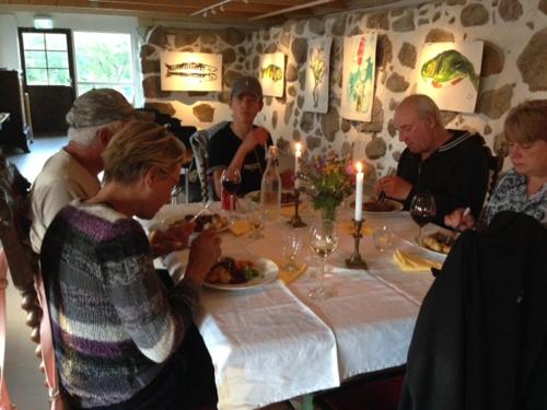 Restaurant, Lilla Rygardens B&B in Ljungbyhed Restaurant, Lilla Rygardens B&B in Ljungbyhed