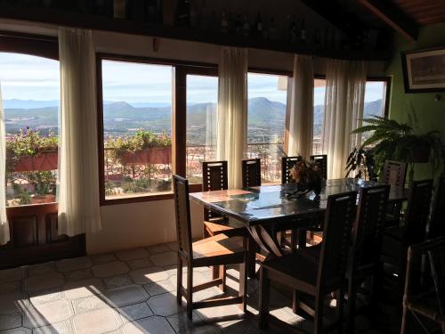 Balcony/terrace, Cabana El Mirador Vallegrande in Vallegrande Balcony/terrace, Cabana El Mirador Vallegrande in Vallegrande