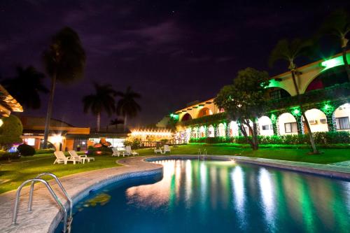 泳池, Hotel & Motel Hacienda Jiutepec in 蒙特祖玛 泳池, Hotel & Motel Hacienda Jiutepec in 蒙特祖玛