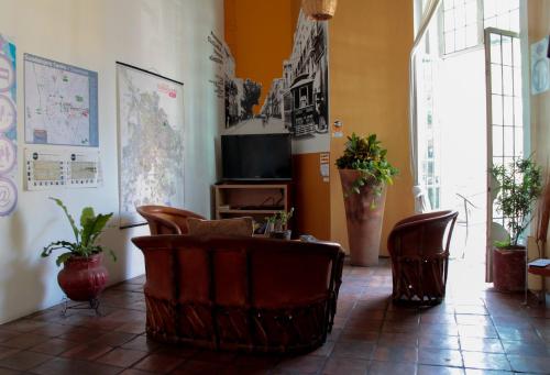 Lobby, Hostel Hospedarte Centro in Guadalajara Lobby, Hostel Hospedarte Centro in Guadalajara