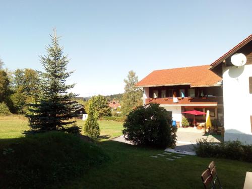 Terraza/balcón, Pension Waldblick in Spiegelau Terraza/balcón, Pension Waldblick in Spiegelau