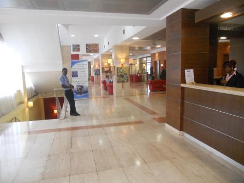 Lobby, Djeuga Palace Hotel in Yaounde Lobby, Djeuga Palace Hotel in Yaounde