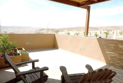 Erkély/terasz, Desert Rose in Sde Boker Erkély/terasz, Desert Rose in Sde Boker