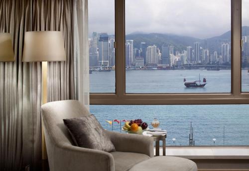 Utsikt, Royal Garden Hotel near Kowloon Park Utsikt, Royal Garden Hotel near Kowloon Park