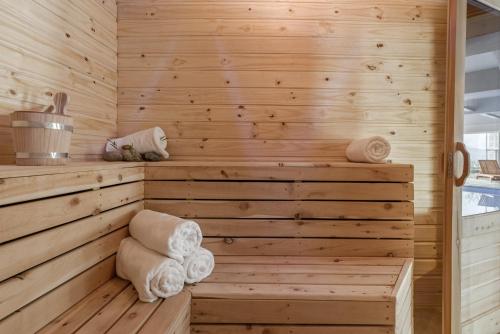 Sauna, Aguila Mora Suites & Spa in San Carlos Bariloche Sauna, Aguila Mora Suites & Spa in San Carlos Bariloche