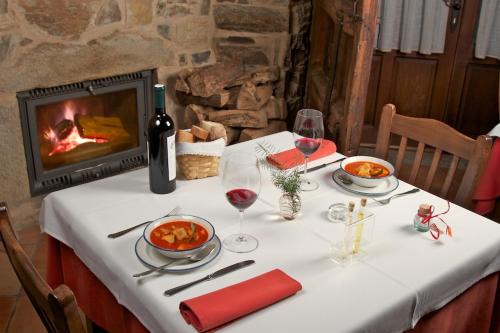 Étterem, Casa Pepa Hotel Rural in Santa Colomba De Somoza Étterem, Casa Pepa Hotel Rural in Santa Colomba De Somoza
