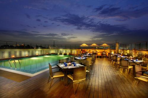 Balcony/terrace, Mahagun Sarovar Portico Suites Ghaziabad in Ghaziabad Balcony/terrace, Mahagun Sarovar Portico Suites Ghaziabad in Ghaziabad