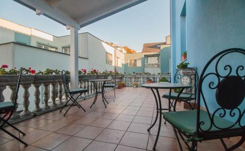 balkon/terras, Penzion Exclusive in Trencin balkon/terras, Penzion Exclusive in Trencin