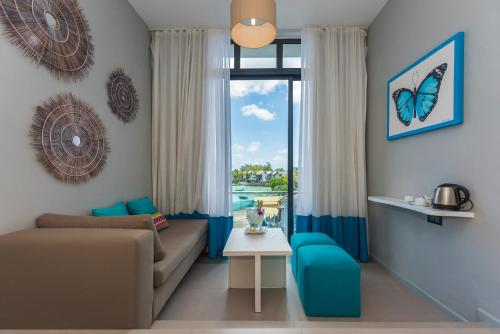 Balcony/terrace, AZUR PARADISE in Mauritius Island Balcony/terrace, AZUR PARADISE in Mauritius Island