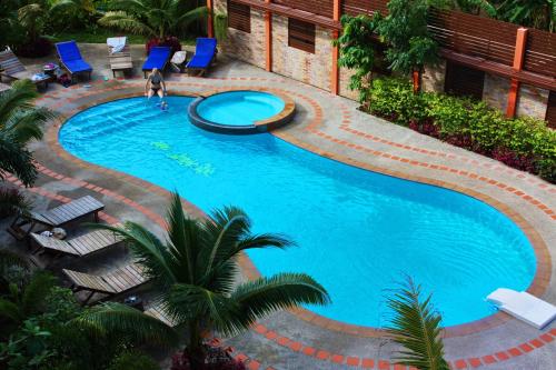 Swimming pool, Simple Life Resort (SHA Extra Plus) in Ko Tao Swimming pool, Simple Life Resort (SHA Extra Plus) in Ko Tao