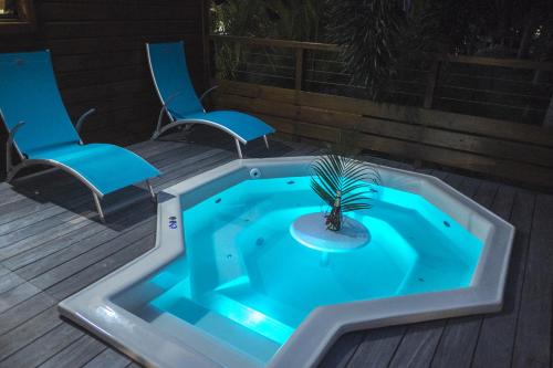 BUNGA-LODGE (bungalow 4* avec piscine privée) (BUNGA-LODGE (bungalow 4* avec piscine privee)) in Bois Jolan BUNGA-LODGE (bungalow 4* avec piscine privée) (BUNGA-LODGE (bungalow 4* avec piscine privee)) in Bois Jolan