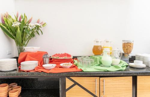 Food and beverages, Hotel Residence Inn Suites Cristina in Mata Redonda Food and beverages, Hotel Residence Inn Suites Cristina in Mata Redonda