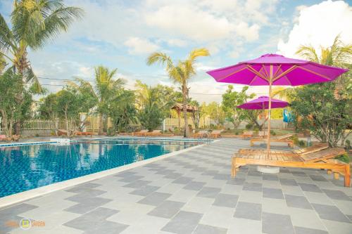 Swimming pool, Phu Quoc Pomelo Garden in Phu Quoc Island Swimming pool, Phu Quoc Pomelo Garden in Phu Quoc Island