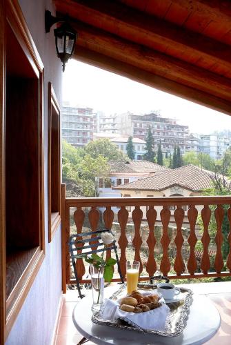 발코니/테라스, Boutique Hotel Kokkino Spiti in 베리아 발코니/테라스, Boutique Hotel Kokkino Spiti in 베리아