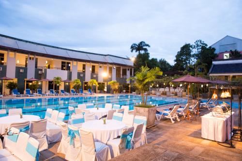 Swimming pool, Eco Resort Chiang Mai in Nawarat Swimming pool, Eco Resort Chiang Mai in Nawarat