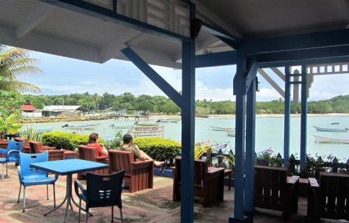Balcony/terrace, Miller's Guest House in Buccoo Balcony/terrace, Miller's Guest House in Buccoo