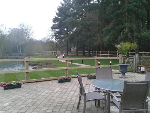 Balcony/terrace, Great Hallingbury Manor in Stansted Airport Balcony/terrace, Great Hallingbury Manor in Stansted Airport