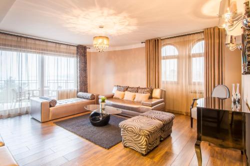 صالة مشتركة/ منطقة التلفزيون, Hotel Malin in ملنسكة صالة مشتركة/ منطقة التلفزيون, Hotel Malin in ملنسكة