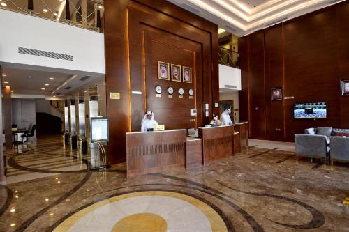 Lobby, Zaha Al Munawara Hotel in Al Fath Lobby, Zaha Al Munawara Hotel in Al Fath