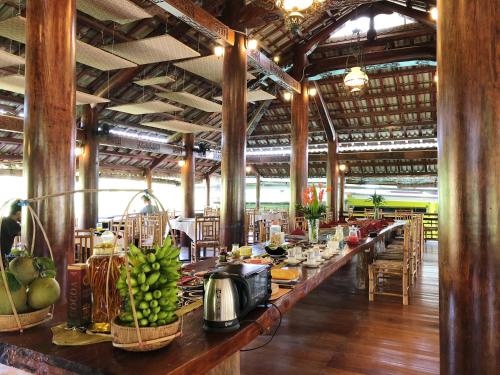 Food and beverages, Cat Tien Jungle Lodge in Nam Cat Tien Food and beverages, Cat Tien Jungle Lodge in Nam Cat Tien