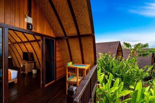 Balcony/terrace, THE KIRANA UNGASAN in Bali Balcony/terrace, THE KIRANA UNGASAN in Bali