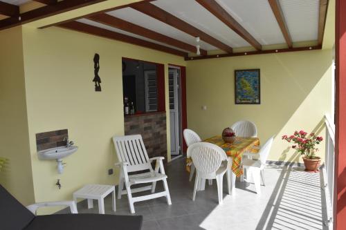 balcon/terrasse, Haut de villa dans son ecrin de verdure in Diamant balcon/terrasse, Haut de villa dans son ecrin de verdure in Diamant