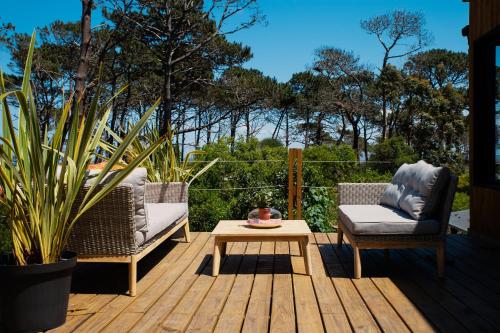 Balkon/terasa, Wood House in Jose Ignacio Balkon/terasa, Wood House in Jose Ignacio