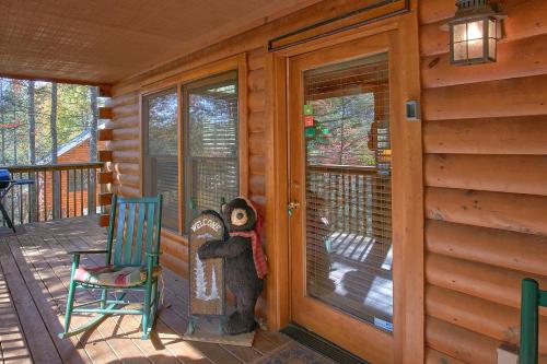 This photo about Rustic Elegance #422 - Two Bedroom Cabin shared on HyHotel.com