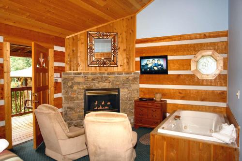 在meiguo.com看到的Cuddle Inn #1529 - One Bedroom Cabin的介绍图片