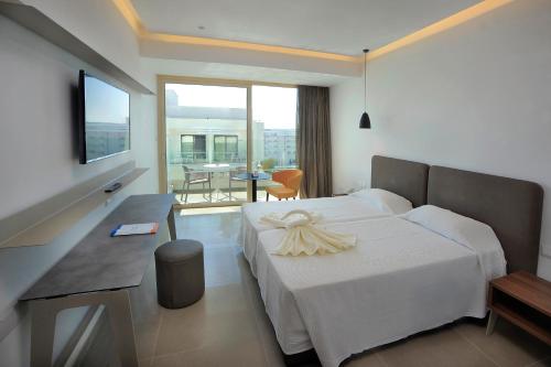 This photo about Nelia Beach Hotel shared on HyHotel.com