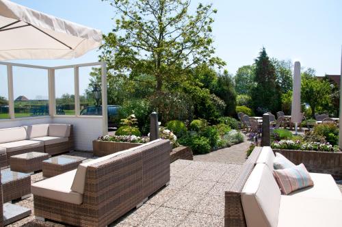 Balcony/terrace, Hotel Op Diek in Texel Balcony/terrace, Hotel Op Diek in Texel