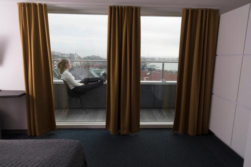 Balcony/terrace, 62N Hotel - City Center in Torshavn Balcony/terrace, 62N Hotel - City Center in Torshavn