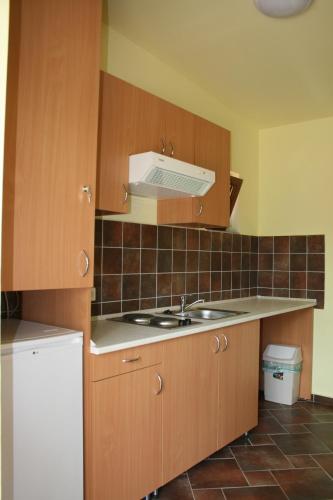ห้องครัว, Matra Kemping Apartmanok in ยอนยอส ห้องครัว, Matra Kemping Apartmanok in ยอนยอส