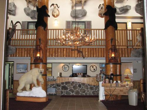 Előcsarnok, AmericInn by Wyndham Cody in Cody Előcsarnok, AmericInn by Wyndham Cody in Cody