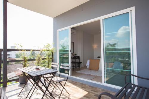 balkong/terrass, Sleeping Well Hostel Chiang Khong in Chiang Khong (Chiang Rai) balkong/terrass, Sleeping Well Hostel Chiang Khong in Chiang Khong (Chiang Rai)