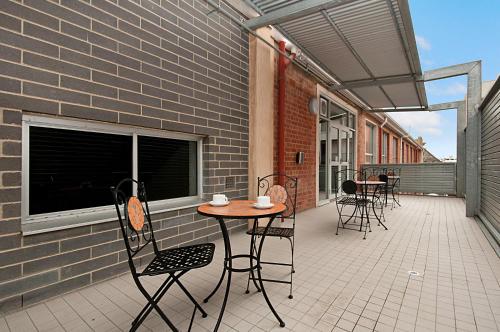 Балкон, Adabco Boutique Hotel in Аделаїда Балкон, Adabco Boutique Hotel in Аделаїда