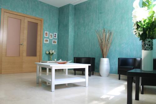 صالة مشتركة/ منطقة التلفزيون, Hotel Carmen in ميجاس صالة مشتركة/ منطقة التلفزيون, Hotel Carmen in ميجاس