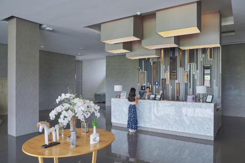 Lobby, Serenity Hotel & Spa Onsen in Kabin Buri Lobby, Serenity Hotel & Spa Onsen in Kabin Buri