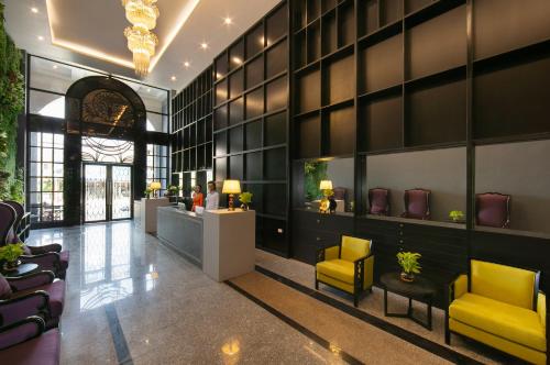 Empfangshalle, Azalea Parkview Hotel in Vientiane Empfangshalle, Azalea Parkview Hotel in Vientiane