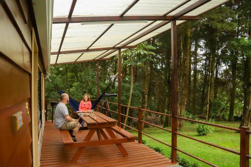 balcon/terrasse, Los Pinos Cabins & Reserve in Monteverde balcon/terrasse, Los Pinos Cabins & Reserve in Monteverde
