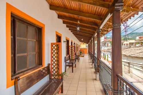 Balkon/teras, Berakah B&B- Central Park in Copan Ruinas Balkon/teras, Berakah B&B- Central Park in Copan Ruinas