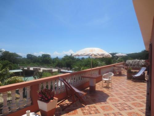 Balcony/terrace, Villa-Malaza in Sambava Balcony/terrace, Villa-Malaza in Sambava