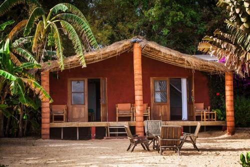 ระเบียง/ชานเรือน, Gîte du Lac (Gite du Lac) in งาปารู ระเบียง/ชานเรือน, Gîte du Lac (Gite du Lac) in งาปารู