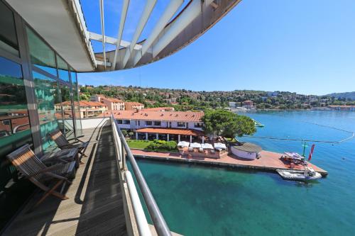 Terraza/balcón, Hotel Histrion in Portoroz Terraza/balcón, Hotel Histrion in Portoroz