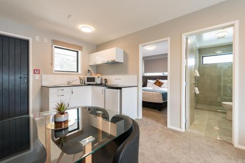 厨房, 海豚汽车酒店 (Dolphin Motel) in 岛湾 厨房, 海豚汽车酒店 (Dolphin Motel) in 岛湾